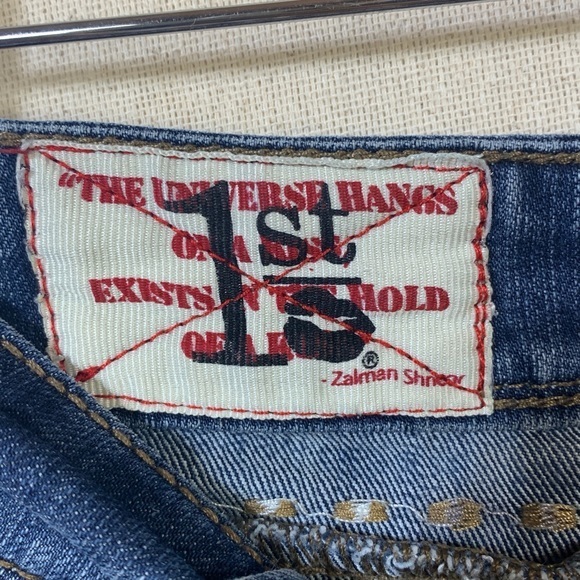 1st Kiss patchwork pocket‎ skinny jeans - Picture 7 of 8